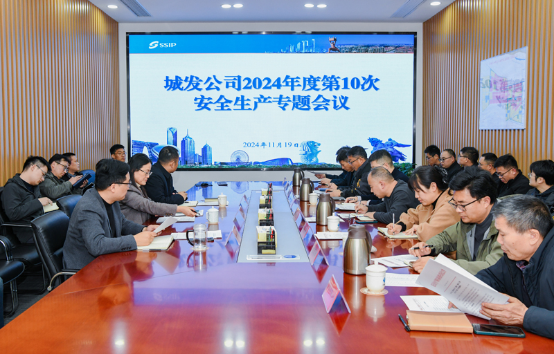 城發(fā)公司召開(kāi)2024年第10次安全生產(chǎn)專(zhuān)題會(huì)議